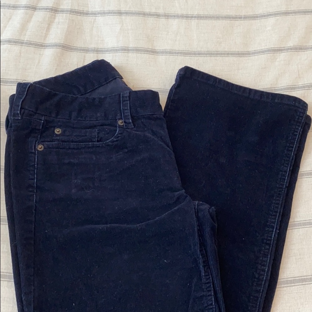 J. Crew. Favorite Fit Navy Cords